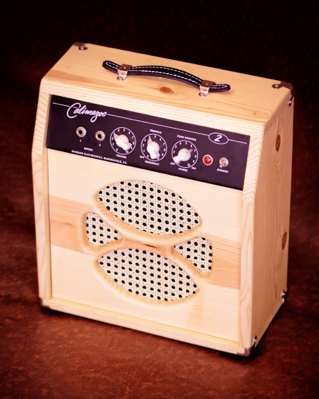 Calimazoo 2 “Standard Production Model”: all natural ( no stain ) pine wood construction.